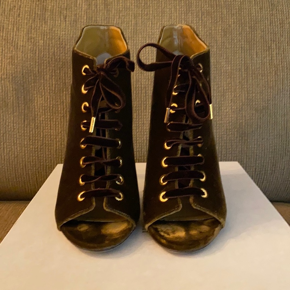 Brand New Jimmy Choo Mavy Velvet Booties